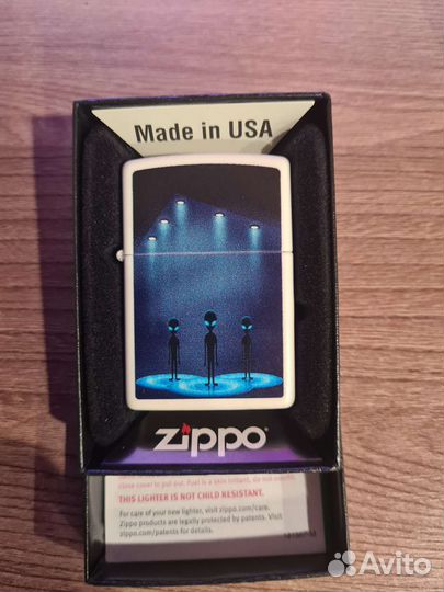 Зажигалка бензиновая zippo