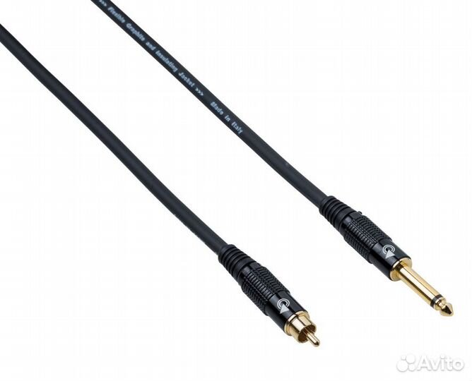 Кабель межблочный Jack-RCA Bespeco eajr300 3 m