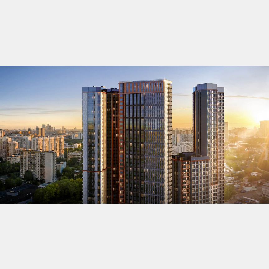 1-к. квартира, 43,3 м², 46/50 эт.