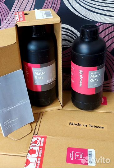 Фотополимерная смола Phrozen ABS like серая 1000g