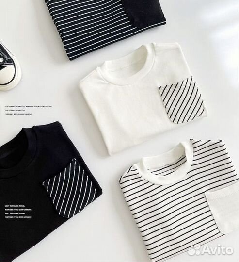 Лонгслив детский хлопок 80,90,100,110,120