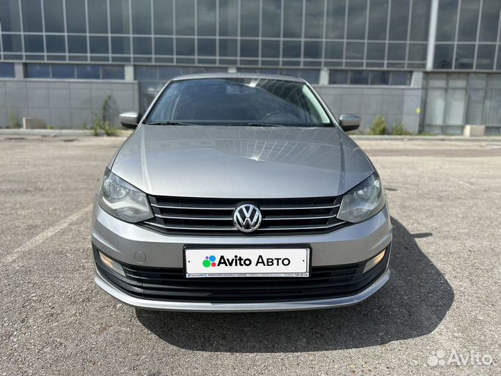 Volkswagen Polo 1.6 AT, 2018, 106 480 км