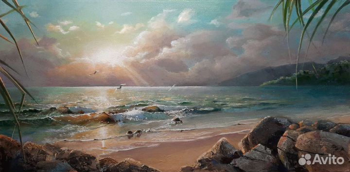 Картина маслом на холсте 