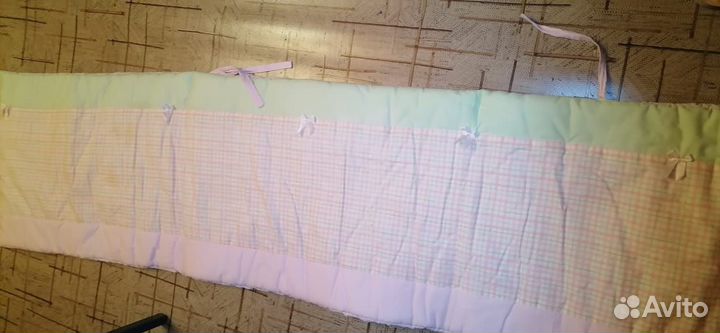 Бортики на кроватку