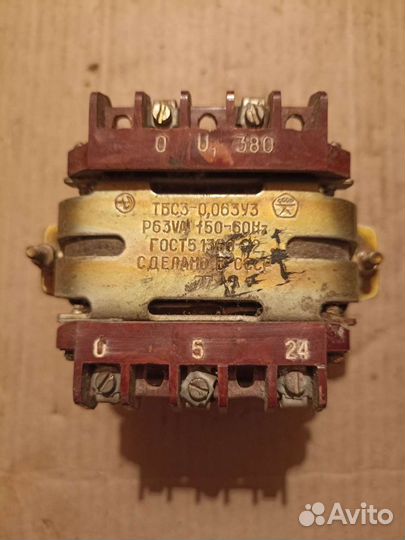 Магнитный пускатель,трансформатор