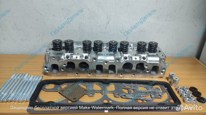 Головка блока цилиндров Газель в сб. с креп Оригин