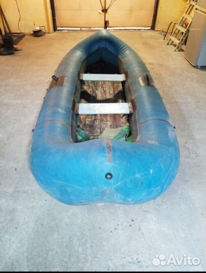 Лодка надувная двухместная бу