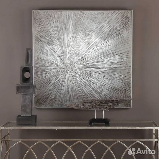 Интерьерные модные картины пастой портреты