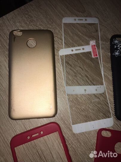 Стекло и чехлы для Xiaomi redmi 4x