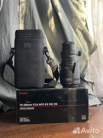 Sigma 70-200 :2,8 APO DG HSM for Canon объявление продам