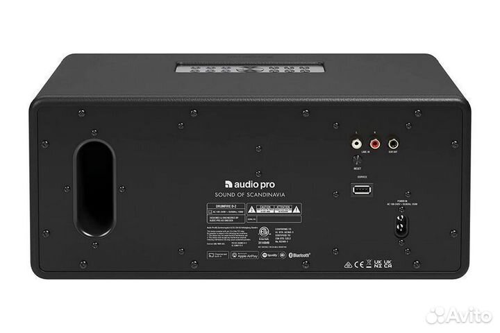Акустика беспроводная audio PRO Drumfire D-2 Black
