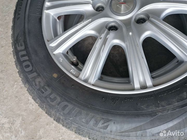 Комплект колес r15 (липучка)