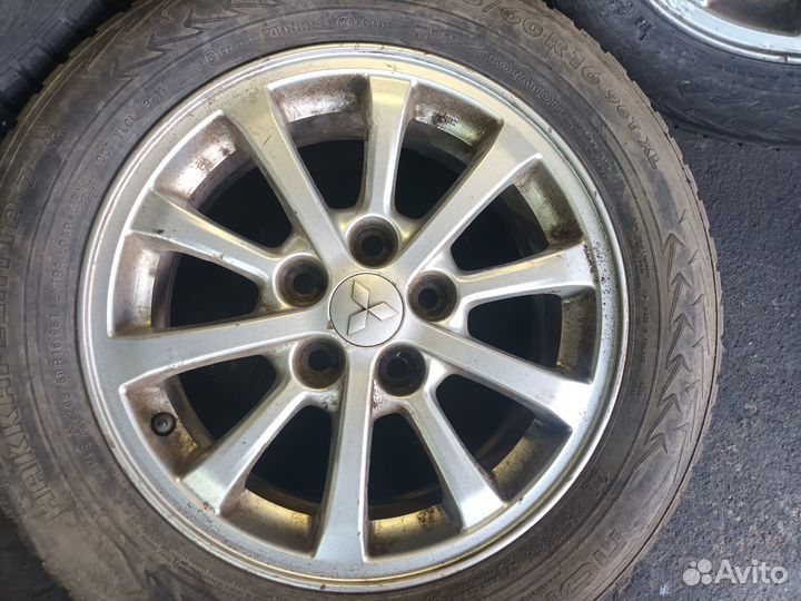 Комплект литых дисков lancer 10