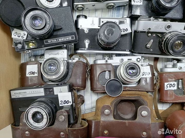 Фотоаппараты СССР