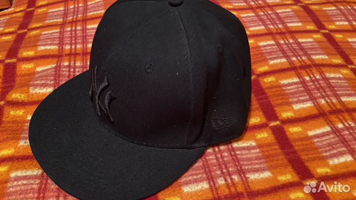 Бейсболка NEW ERA 59 fifty чёрная