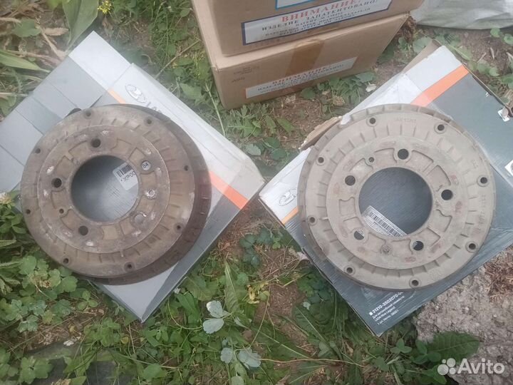 Задние тормозные барабаны шнива