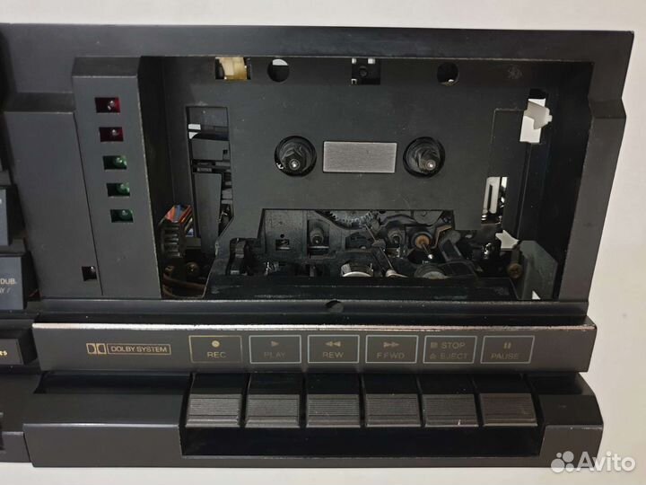 Кассетная дека sanyo на запчасти