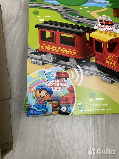 10874 Новый Поезд Lego Duplo 10872 10882