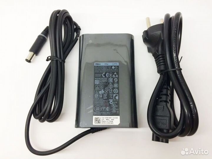 Блок питания Dell 19.5V 3.34A 65W 7.4x5.0 оригинал