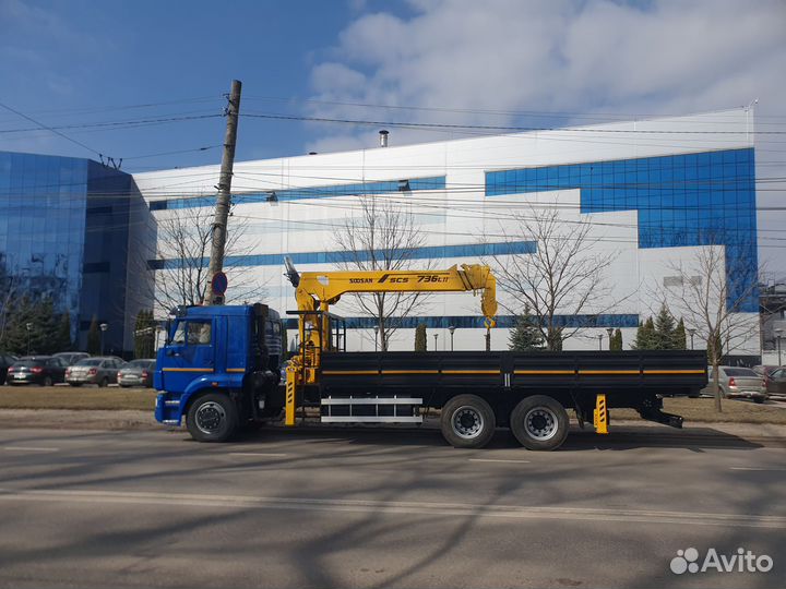 КАМАЗ 65117 с КМУ, 2013