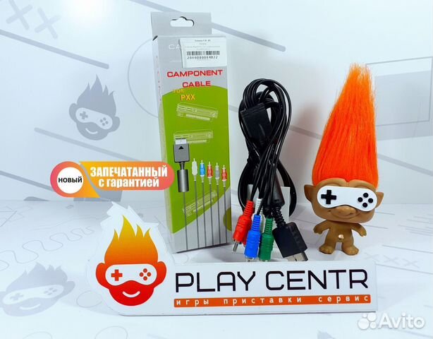 Кабель PlayStaiton AV Компонентный PS1/PS2/PS3