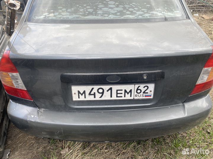Задняя крышка багажника хундай акцент тагаз accent