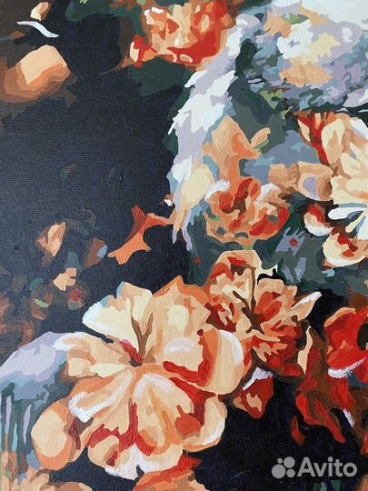 Готовая картина по номерам