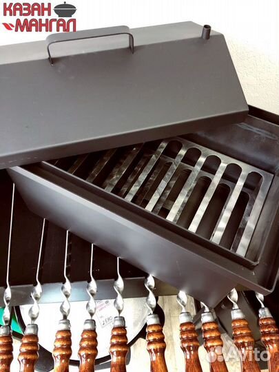 Коптильня с гидрозатвором