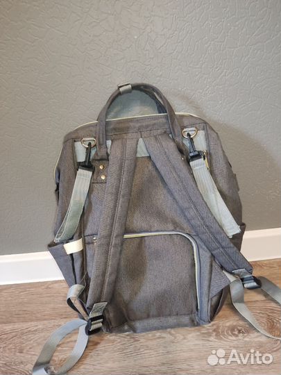 Сумка-рюкзак для мамы на коляску