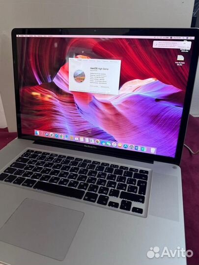 Apple macbook Pro 17 2010