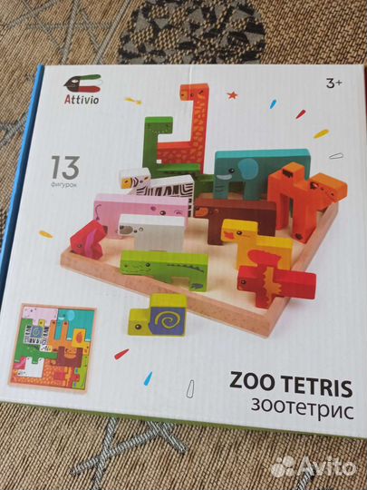 Развивающие деревянные игры