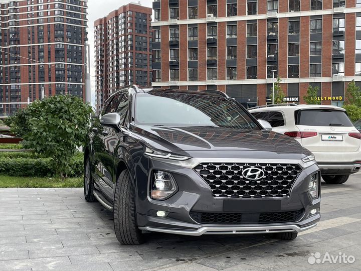 Hyundai Santa Fe 2.2 AT, 2019, 71 000 км