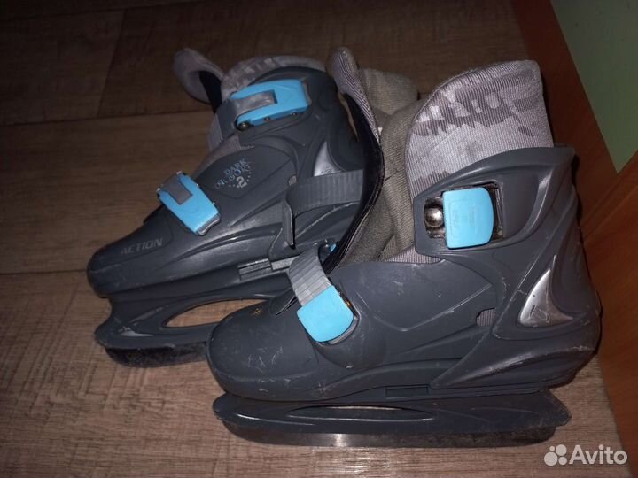 Коньки р-р 29-32 раздвижные