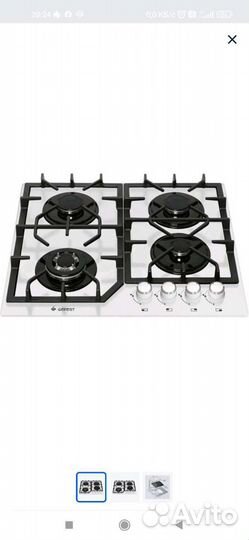 Газовая варочная панель пвг2232-01 К12
