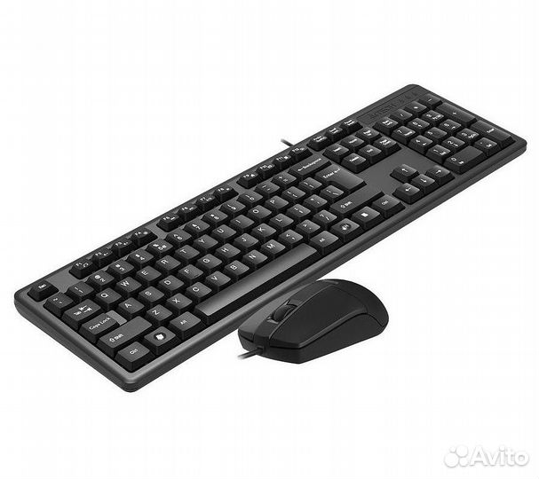 Клавиатура + мышь A4Tech KK-3330, черный