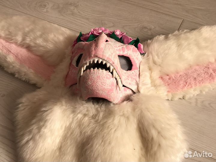 Маска раптора с мехом читать описание