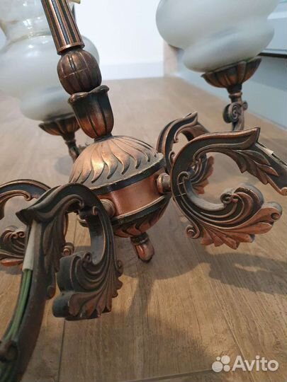 Люстра винтажная времен СССР