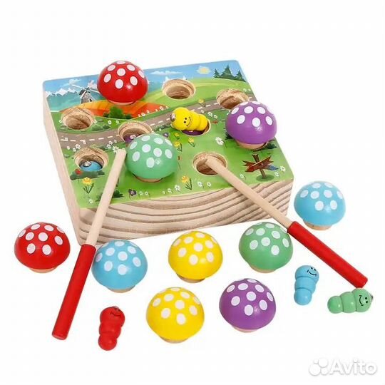Игрушка деревянная монтессори
