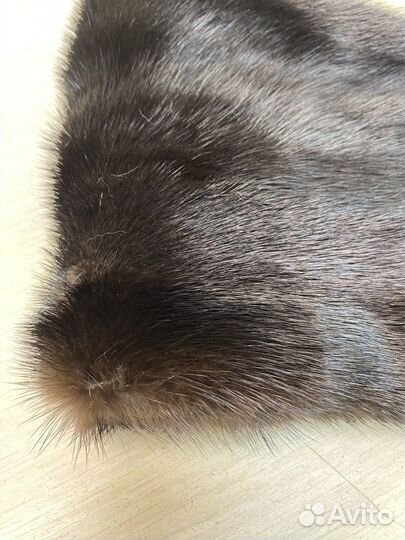 Шкурки норки на отрез от 1 дм