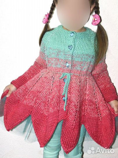 Кардиган для девочки