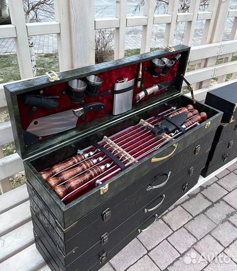 Шашлычный подарочный набор