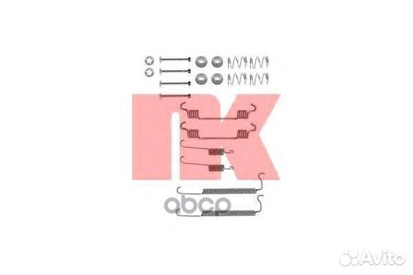 Комплект монтажный торм. колодок Chevrolet Aveo