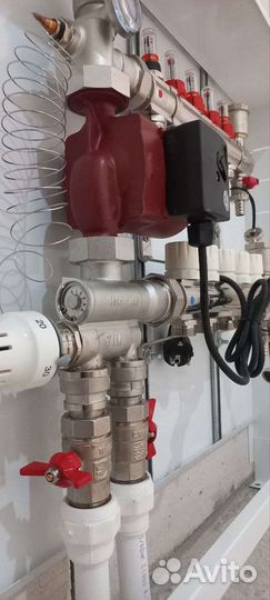 Монтаж систем отопления, водоснабжения