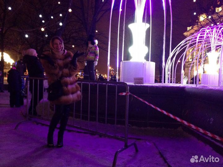 Шуба из лисы