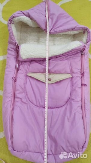 Зимний конверт в коляску