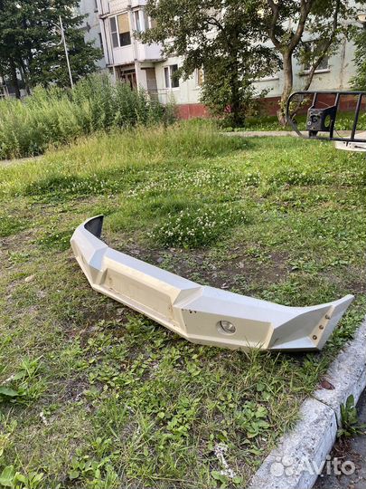 Силовой передний бампер Land Cruiser 100