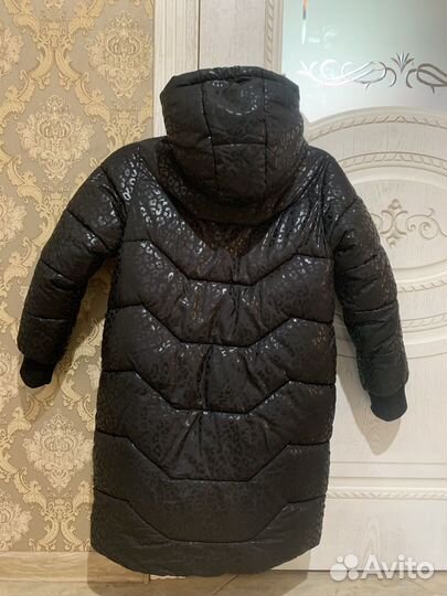 Зимняя куртка на девочку 134 140