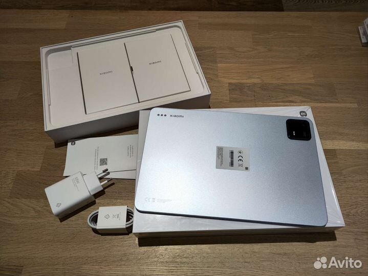 Планшет Xiaomi Pad 6 (2023), 6/128 гб, Голубой