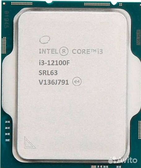 Процессор Intel Core i3-12100F OEM