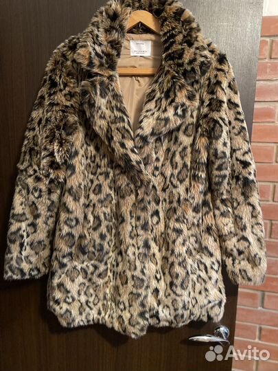 Шуба леопард